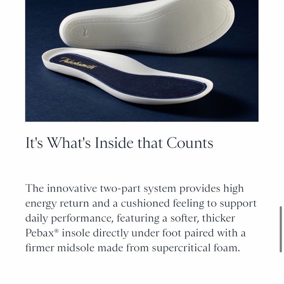 NWT - Tracksmith Eliot Runner 🔥👟 Size W6.5 or M5 - ivory/navy - Picture 11 of 16